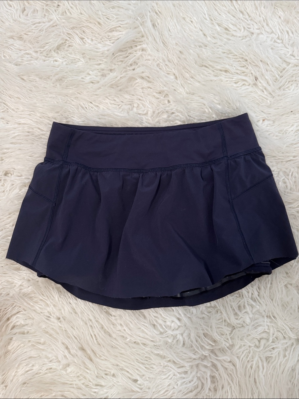 Lululemon  Navy Active Skort - Comfortable Athletic Shorts
